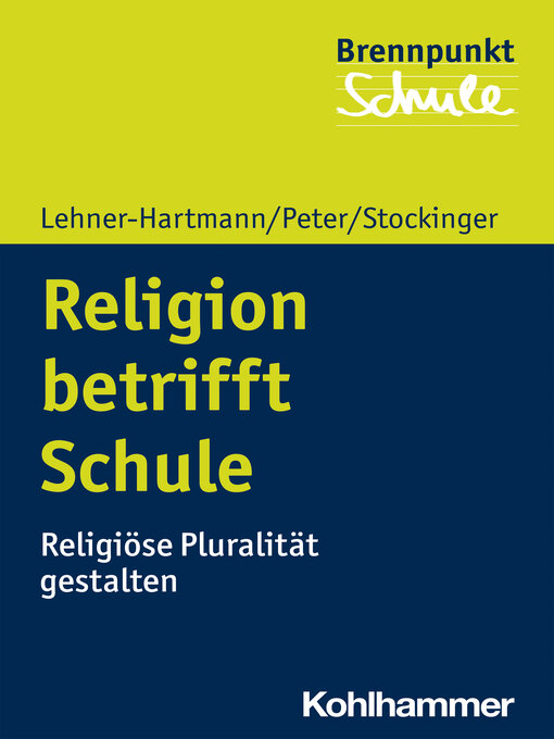 Title details for Religion betrifft Schule by Andrea Lehner-Hartmann - Available